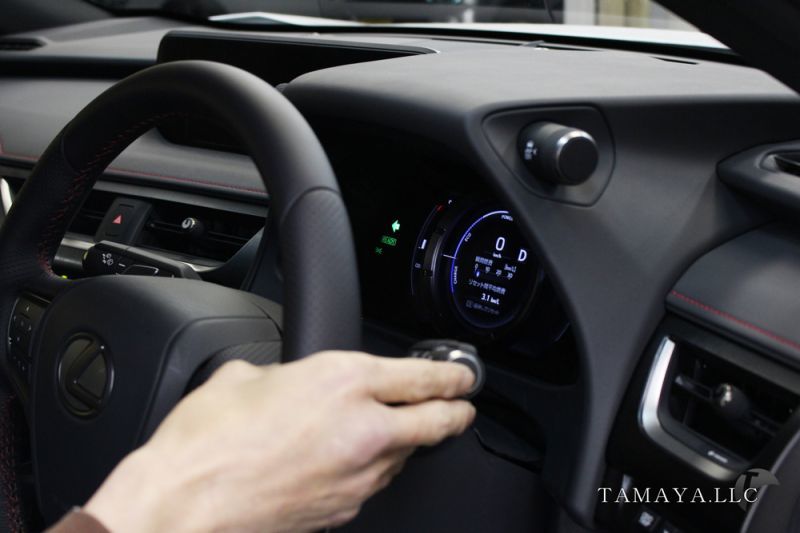 新型 レクサスux ワンタッチウインカー
